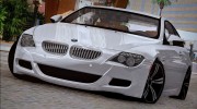 BMW M6 2005 for GTA San Andreas miniature 1