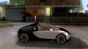 Bugatti Veyron 16.4 Grand Sport Sang Bleu для GTA San Andreas миниатюра 5
