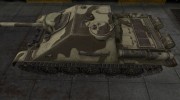 Пустынный скин для СУ-122-44 для World Of Tanks миниатюра 2