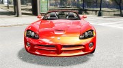 Dodge Viper SRT-10 2003 v.2.0 для GTA 4 миниатюра 6