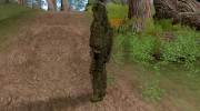 Снайпер в лесном камуфляже для GTA San Andreas миниатюра 2