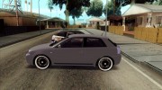 Audi A3 - Black Rock Shooter Itasha для GTA San Andreas миниатюра 2