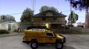 Hummer H2 Ambluance из Трансформеров для GTA San Andreas миниатюра 5