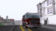 Pierce Pumpers. San Francisco Fire Departament E для GTA San Andreas миниатюра 5