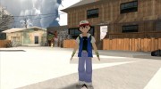Эш Кетчум из мультсериала Покемон para GTA San Andreas miniatura 2