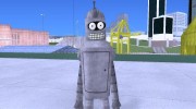Робот Бендер (из Футурамы) para GTA San Andreas miniatura 1
