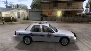 Ford Crown Victoria Arizona Police para GTA San Andreas miniatura 5