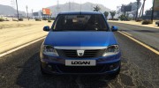 2008 Dacia Logan для GTA 5 миниатюра 2