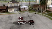 White Freightliner Extended Wheel Base для GTA San Andreas миниатюра 2