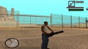 Minigun from GTA V PC для GTA San Andreas миниатюра 3