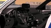 Mercedes-Benz C63 AMG ДПС для GTA San Andreas миниатюра 8