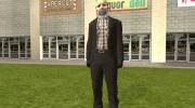 Joker Heist Outfit HD GTA V Style для GTA San Andreas миниатюра 2