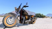 Harley-Davidson Fat Boy Lo Vintage 2.0 для GTA 5 миниатюра 7