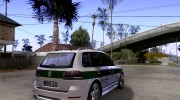 Volkswagen Touareg Policija para GTA San Andreas miniatura 4