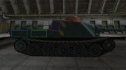 Контурные зоны пробития AMX AC Mle. 1946 для World Of Tanks миниатюра 5