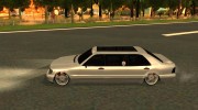 Mercedes-Benz S600 V12 W140 1998 VIP для GTA San Andreas миниатюра 2