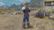 Cloud - Final Fantasy 7CC Clothes and Hairstyle для TES V: Skyrim миниатюра 3