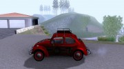 VW Fusca SPFC para GTA San Andreas miniatura 2