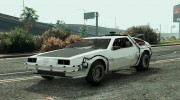 Back To The Future - Delorean Time Machine v0.1 для GTA 5 миниатюра 1