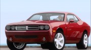 Dodge Challenger Concept для GTA San Andreas миниатюра 22