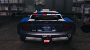Dodge Viper SRT-10 ACR ELITE POLICE [ELS] for GTA 4 miniature 8