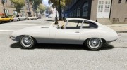 Jaguar XK E-type for GTA 4 miniature 2