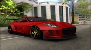 Jaguar F-Type L3D Store Edition for GTA San Andreas miniature 1