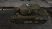 Зоны пробития контурные для M6A2E1 for World Of Tanks miniature 2