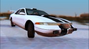 1996 Lincoln Mark VIII для GTA San Andreas миниатюра 2