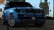 Land-Rover Range Rover Supercharged Series IV  2014 для GTA San Andreas миниатюра 21