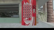 Coca-Cola vending machines HD для GTA San Andreas миниатюра 2