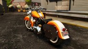 Harley Davidson Fat Boy Lo Vintage para GTA 4 miniatura 3