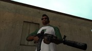 Black AK-47 para GTA San Andreas miniatura 1