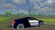 Audi R8 Police car para Farming Simulator 2013 miniatura 6