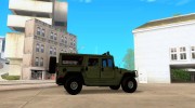 Hummer H1 для GTA San Andreas миниатюра 5