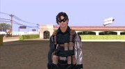 Winter Soldier classic(Marvel Database) для GTA San Andreas миниатюра 1