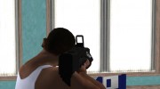 Cyberpunk Police Rifle для GTA San Andreas миниатюра 6