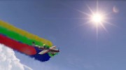 Stunt Plane Smoke (4x Rainbow Colors) for GTA 5 miniature 6