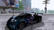 Pagani Zonda EX-R для GTA San Andreas миниатюра 6
