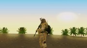 MW2 Russian Airborne Troop Desert Camo v3 para GTA San Andreas miniatura 2