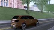 Audi Q7 VIP для GTA San Andreas миниатюра 3