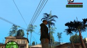 Ветровка  Анархиста для GTA San Andreas миниатюра 2