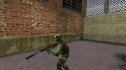 Camo M4a1 w/ aimpoint para Counter Strike 1.6 miniatura 5