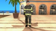 Пожарный из GTA IV para GTA San Andreas miniatura 5