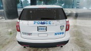 Ford Explorer NYPD ESU 2013 para GTA 4 miniatura 4