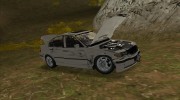 BMW 325i разбитая for GTA San Andreas miniature 4