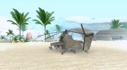 Ми-24П Пустынный камуфляж для GTA San Andreas миниатюра 2