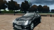 Cadillac CTS-V 2009 для GTA 4 миниатюра 1