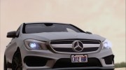Mercedes-Benz CLA45 AMG 2014 для GTA San Andreas миниатюра 39