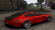 Mercedes-Benz AMG GT Prior Design para GTA San Andreas miniatura 3